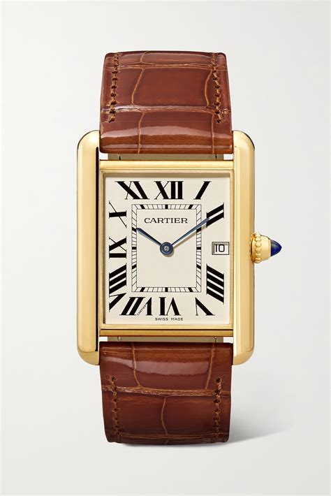 cartier tank must watch gold|cartier tank orologi.